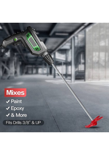 6 Boya Epoksi Reçine Çamur ve Seramik Sır Karıştırıcı Bıçaklar Power Matkap Karıştırma Bağlanma Mixer Karıştırma Kürekleri (Yurt Dışından) modelleri
