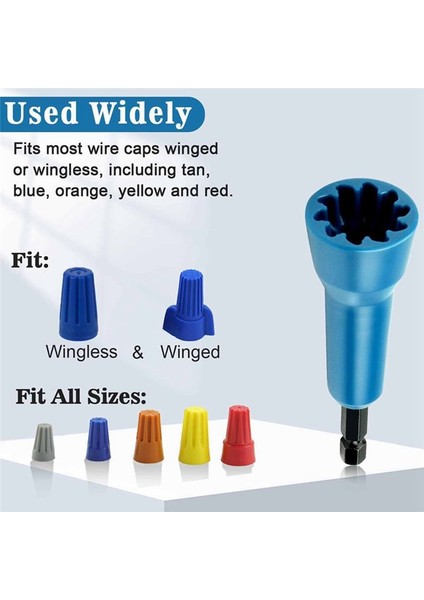 Tel Bükülme Aracı Tel Fındık Sürücüsü Döndürme Bükümlü Tel Konektörler Soketi Tel Bükülme 1/4 Inç Kıkırdama A (Yurt Dışından) fırsatları