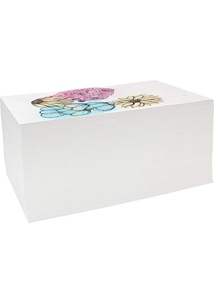 Karışık Medya Sanat Kağıdı, 15,24 cm x 22,88 Cm, Ağır 500 Adet modelleri