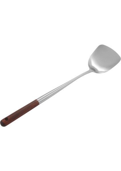 3x Wok Spatula ve Ladle Aracı Seti Wok Için 17 Inç Spatula Paslanmaz Çelik Wok Spatula (Yurt Dışından) fiyatları