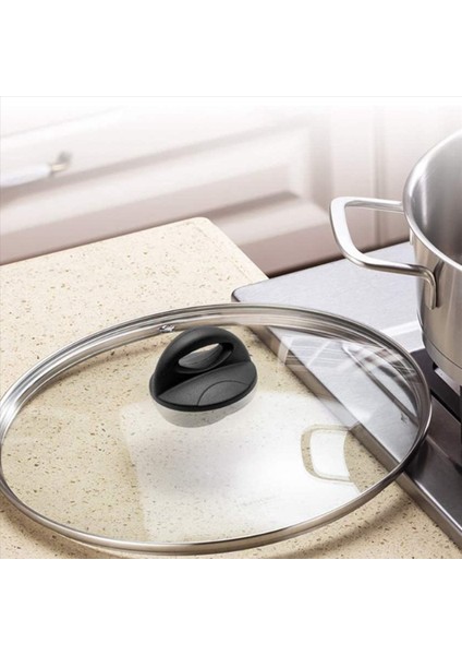 4pcs Evrensel Pot Kapağı Yedek Düğmeleri Isıya Dayanıklı Tava Kapağı Tutma Kolları (Yurt Dışından) modelleri