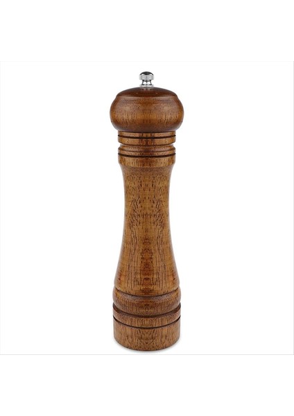 Biber Öğütücü - Biber Değirmeni Biber Öğütücü Deniz Tuzu Öğütücü Ahşap Biber Değirmen Değirmeni Ayarlanabilir 2pcs L (Yurt Dışından) fırsatları