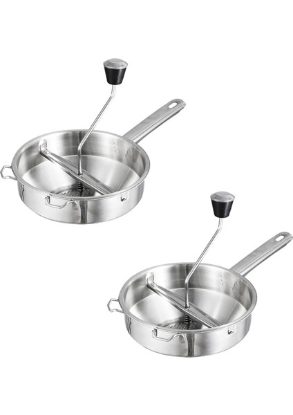 2x Paslanmaz Çelik Döner Gıda Fabrikası Püre Veya Sebze Çorbaları Yapmak Için Harika Yaratıcı Ev Mutfak Aletleri (Yurt Dışından)