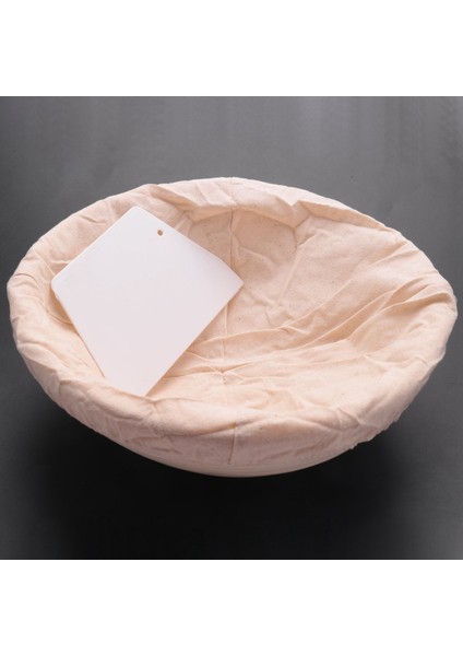 3x 10 Inç Ekmek Prova Sepeti - Banneton Prova Sepeti + Kumaş Astar + Hamur Kazıyıcı + Ekmek Topal - Sepet Seti (Yurt Dışından) modelleri