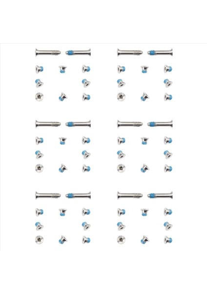 60 Set/lot Alt Vidalar MacBook Air Için Vidalı 11 Inç 13 Inç A1369 A1370 A1465 A1466 Alt Kılıf Vidaları (Yurt Dışından)