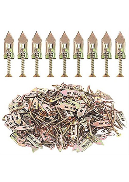 Alçıpan Kendi Kendini Delme Ankrajları Vidalı Duvar Yalıtım Tahtası Için Uygun Vidalı Içi Boş Duvar Ankraj Kiti Raf (Yurt Dışından)