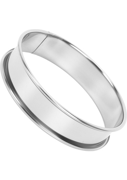 12 Pcs Paslanmaz Çelik Muffin Tart Halkaları Metal Kalıplar Çift Haddelenmiş Crumpet Dairesel Hamuryası (Yurt Dışından) indirimleri