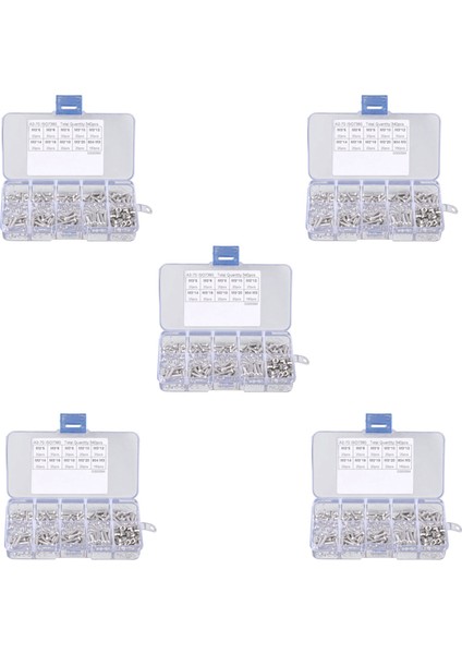 1700PCS M3 Hex Soket Vidalı Somun Paslanmaz Çelik M3 Vidalar Somun Çeşitleri Kiti Bağlantı Elemanı (Yurt Dışından)