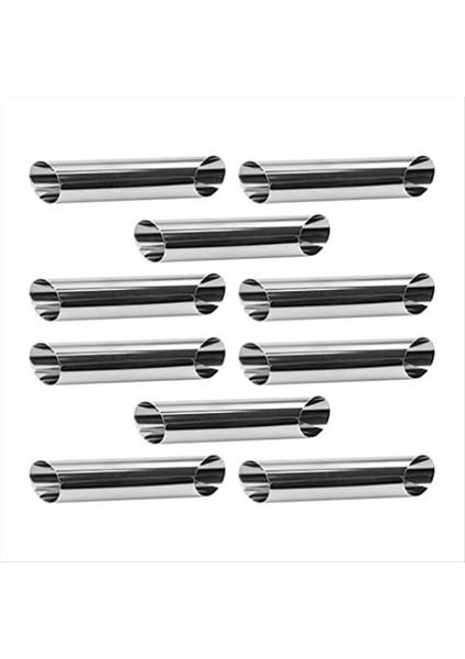 30PCS Börek Çörekler Börek Ekmek Canmoli Tüpler Paslanmaz Çelik Cannoli Formlar Çubuk Olmayan Krem Boynuz Danimarkalı Pasta Kalıbı (Yurt Dışından) fiyatları