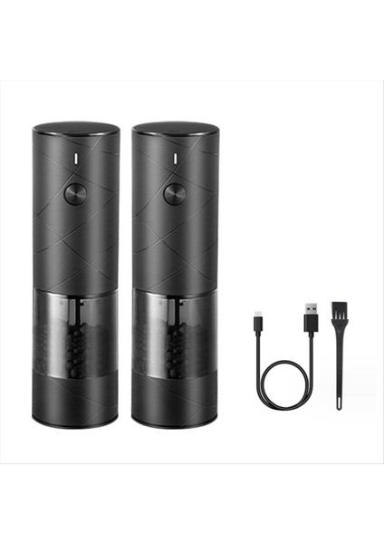 Sıcak LED Işıklı Elektrik Tuzlu Karabiber Öğütücü Mutfak Restoran-2 Için Otomatik Değirmen Öğütücü (Yurt Dışından)