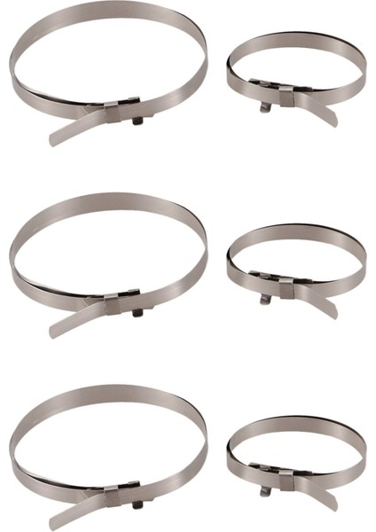 Araç Araç Sabit Hız Cv Boot Kelepçe Klipsi 6 Pcs (Yurt Dışından)