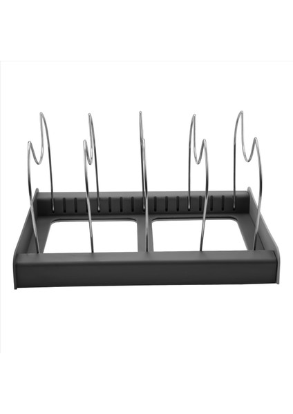 3x 7 Bölücüler Mutfak Tencere Kapağı Tutucu Genişletilebilir Pan Organizatör Raf Çekmece Tipi Ayarlanabilir Mutfak Eşyaları Organize (Yurt Dışından) fırsatları