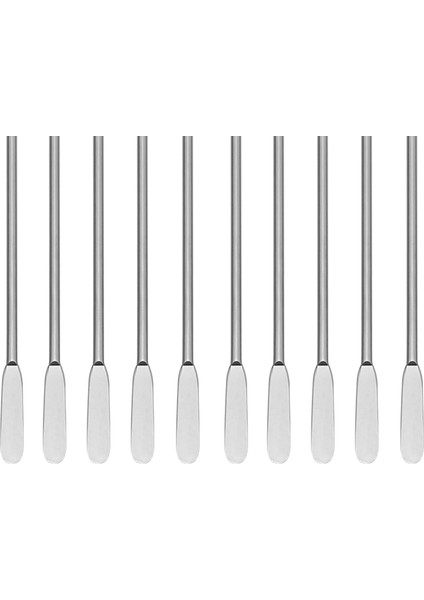 20PCS Swizzle Sopa Metal - Paslanmaz Çelik Karıştırma Şarap Suyu Için Kesin Kahve Karıştırıcıları 7 5 Inç 10 Bölge Paket (Yurt Dışından) indirimleri