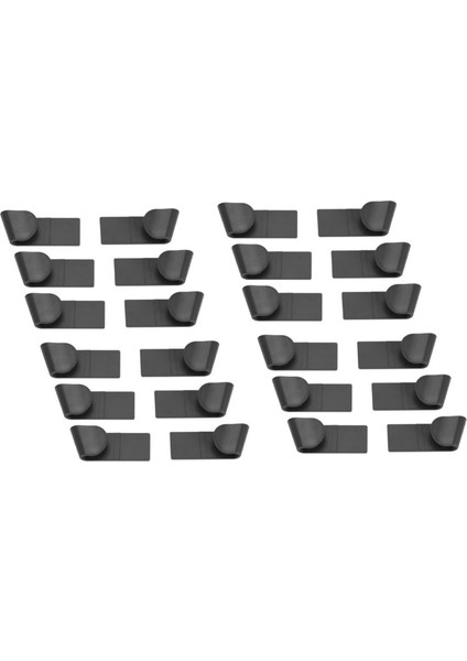 24PCS Plastik Pot Tavan Kapağı Raf Klipsi Tencere Kapak Çerçevesi Pot Kapakları Depolama Bulaşıkları Depolama Organizatör Tutucu (Yurt Dışından)