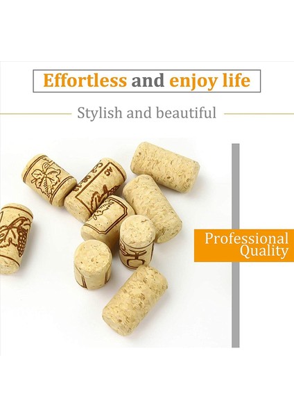 500X Şarap Mantarları Ahşap Şarap Şişeleri Doğal Mantarlar Için Için Için Ahşap Şarap Mantarları Için Dıy (Yurt Dışından) indirimleri