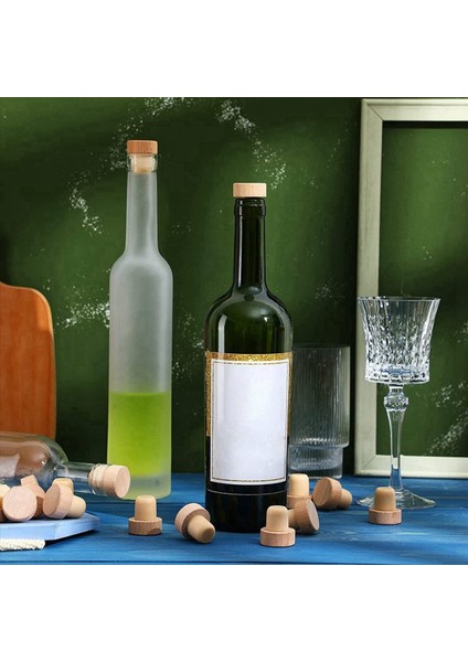 120PC Şarap Şişesi T Şaraplı Ahşap Tıpa Şarap Ahşap Tıpa Şarap Durdurucu Yeniden Kullanılabilir Ahşap Tıpa ve Şarap Durdurucu (Yurt Dışından) modelleri