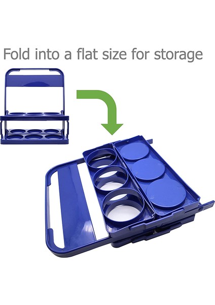 Dış Ayı Barbekü Piknik Güvenli ve Kolay Ulaşım Için Katlanabilir Bira Şişesi Taşıyıcı Kahve Raf Sepeti 6 Şişe-Siyah Alıyor (Yurt Dışından) modelleri