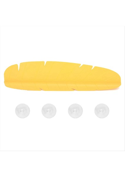 Mutfak Lavabosu Için Vantuz Bölmesi Su Bariyeri Malzemeleri Yıpranma Önleyici Bölme Gres Su Sıçraması Korumaları Sarı (Yurt Dışından)