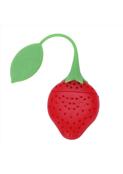 4pcs Silikon Çay Infüzör Top Pass Filtre Çay Infüzör Süzgeç Kaşık Çilek Çeşitliliği (Yurt Dışından) modelleri