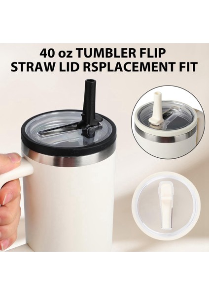 3 Pack 40OZ Tumbler Flip Saman Kapağı Değiştirme Bardak Flip Saman Kapağı Değiştirme Bardbler Flip Saman Kapağı Bardağı Bardak Kapağı (Yurt Dışından) fırsatları