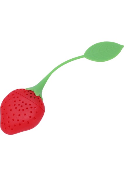 2pcs Silikon Çay Infüzör Ball Pass Filtre Çay Infüzör Süzgeç Kaşık Çilek Çeşitliliği (Yurt Dışından) fırsatları