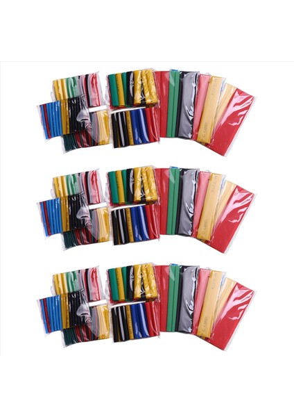 492PCS Pe Daraltıcı Çeşitli Isı Bükme Tüp Kablo Kablosu Yalıtımlı Kılıf Tüp Seti Alet Aksesuarları (Yurt Dışından)