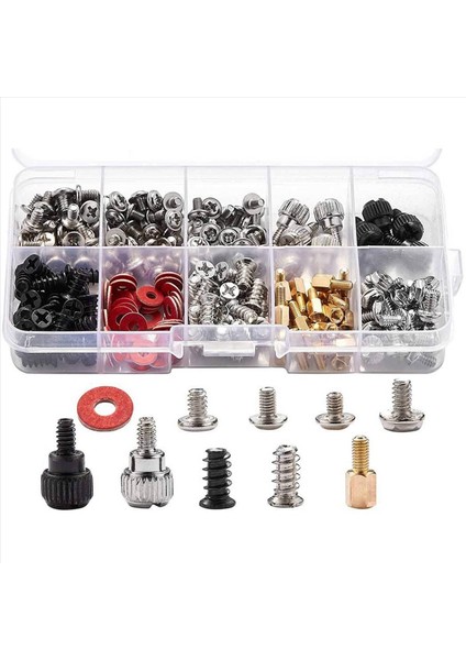 560PCS Bilgisayar Vidası Standoff Set Kiti M3 M3 5 M5 Sabit Sürücü Için Vida Bilgisayar Kılıfı Anakart Fan Güç Görüntüsü (Yurt Dışından) fiyatları