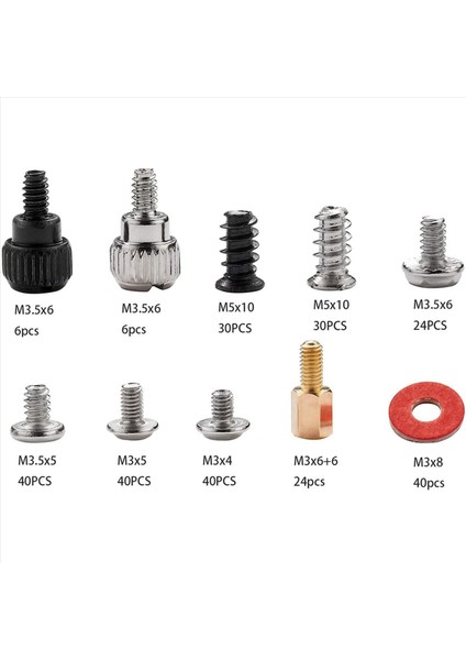 560PCS Bilgisayar Vidası Standoff Set Kiti M3 M3 5 M5 Sabit Sürücü Için Vida Bilgisayar Kılıfı Anakart Fan Güç Görüntüsü (Yurt Dışından) modelleri
