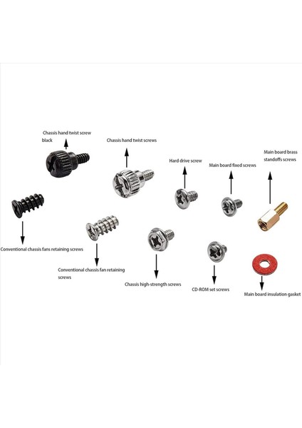 560PCS Bilgisayar Vidası Standoff Set Kiti M3 M3 5 M5 Sabit Sürücü Için Vida Bilgisayar Kılıfı Anakart Fan Güç Görüntüsü (Yurt Dışından) fırsatları