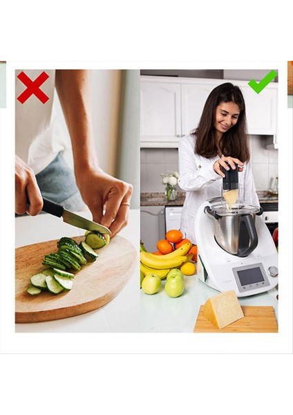 Mutfak Mixcover Blender Aksesuarları Sebze ve Peynir Kesici Vorwerk Thermomix Tm5 Tm6 (A) (Yurt Dışından) indirimleri