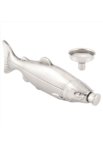 1 Set Balık Şeklindeki Kalça Şişesi 5 Oz Şişe Mini Cep Şişesi Paslanmaz Çelik Parti Içecek Içi Açık (Yurt Dışından) fiyatları