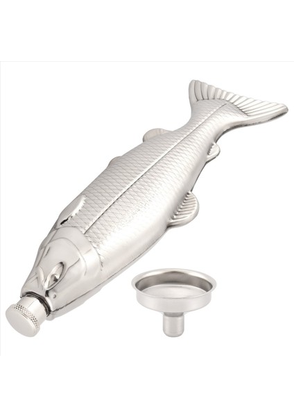 1 Set Balık Şeklindeki Kalça Şişesi 5 Oz Şişe Mini Cep Şişesi Paslanmaz Çelik Parti Içecek Içi Açık (Yurt Dışından) modelleri