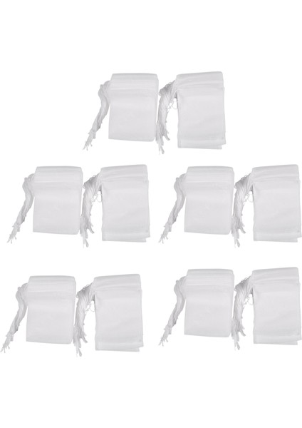 500 Pcs Tek Kullanımlık Boş Çay Poşeti Ip Isı Mühür Filtre Kağıdı (Yurt Dışından)