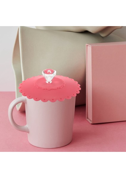 6pcs Yeni Sevimli Anti-Toz Silikon Cam Bardak Kapak Kahve Kupa Emme Mühür Kapağı Kapağı Gıda Sınıfı Yaratıcı Yuvarlak Kupa Kapağı (Yurt Dışından) modelleri