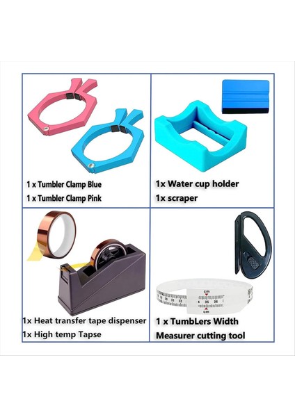 Sublimasyon Tumbler Sincap Kitleri Sincap Tumbler Kelepçesi 20 Oz Süblimasyon Boşlukları Tumks Tumplar Kesme Kelepçe Kavrama Aracı (Yurt Dışından) indirimleri