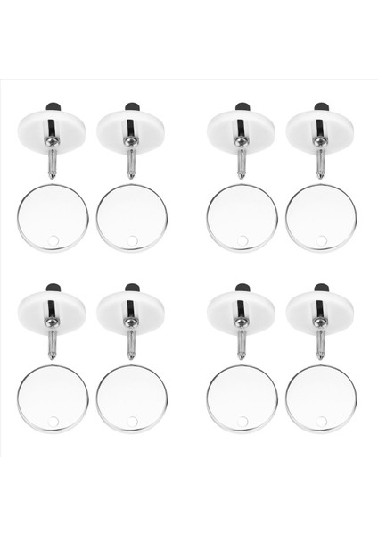 8pcs Yeni Setler Tuvalet Koltuk Vidaları Üst Düzeltme Menteşe Paketi Onarım Aracı Değiştirme (Yurt Dışından)