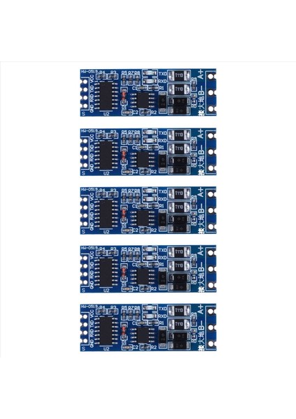 5x Ttl - RS485 Adaptör 485 Seri Port Uart Seviye Dönüştürücü Modülü 3 3V 5V (Yurt Dışından)