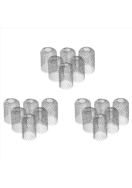 18 Paket Oluk Koruyucusu 3 Inç Genişletilebilir Alüminyum Filtre Süzgeci Oluğu Yapraklarını Durdurmak Için Nezaket Koruyucu (Yurt Dışından)