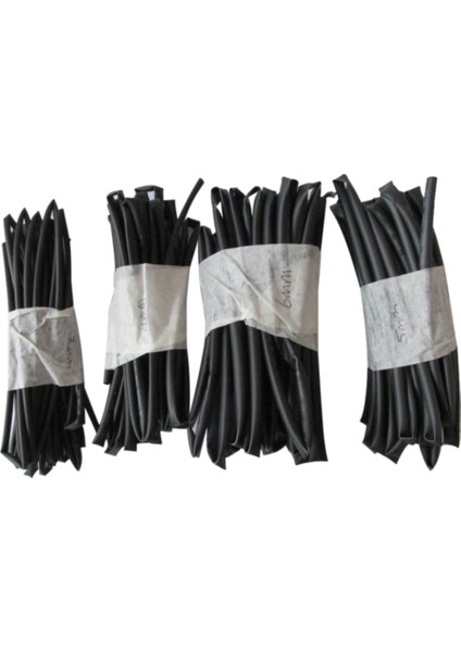 4pcs/set Isı Büzüş Tüp Poliolefin Elektrikli Ekipman Dıy 3mm 4mm 5mm 6mm (Yurt Dışından)