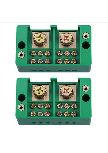 2x Tek Faz 2-Inç 6 Giden Terminal Kutusu Ev Dağıtım Kutusu Kavşak Kutusu Terminal Bloğu 220 V (6 Çıkış) (Yurt Dışından) fiyatları