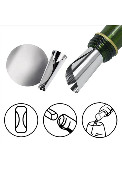 400 Pcs 3 Inç Gümüş Şarap Diskler Damgalı Damla Damlama Dökme Dökme Dökme Şarap Ince Dilim (Yurt Dışından) modelleri