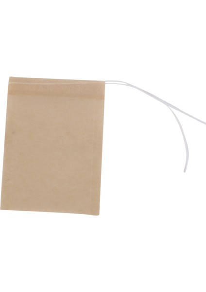 500 Paket Çay Filtre Poşetleri Gevşek Yaprak Çay Kahve (Doğal Renk) Için Drawstring ile Tek Kullanımlık Kağıt Çay Poşeti (Yurt Dışından) fırsatları