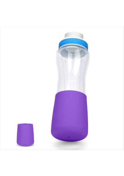2pcs Su Şişesi Alt Kol Cirkul 22OZ Şişe Silikon Şişe Önyükleme Koruyucu Su Şişesi Koruyucu Mor (Yurt Dışından)