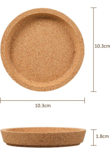 Içecek Bardak Altlıkları Için 20 Adet Cork Coaster Isıya Dayanıklı Suya Yeniden Kullanılabilir Doğal Yuvarlak Bardaklar Restoranlar ve Barlar Için (Yurt Dışından) fırsatları