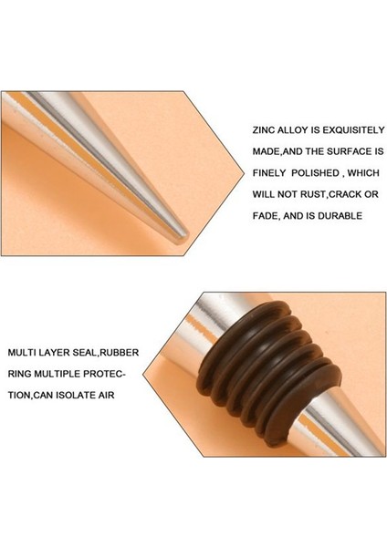 8pcs Şarap Şişeleri Için Şarap Tıpaları Metal Şarap Tasarrufu Bira Tıpası Yeniden Kullanılabilir Şarap Mantarları Silikon Şarap Tıpa (Yurt Dışından) fırsatları