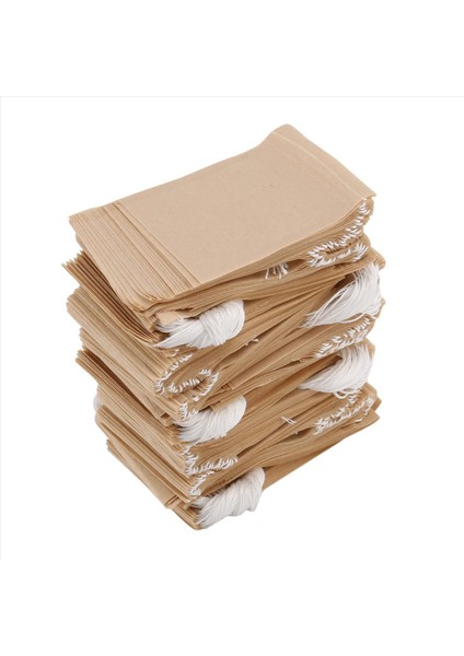 3000 Paket Çay Filtre Çantaları Gevşek Yaprak Çay Kahve (Doğal Renk) Için Drawstring ile Tek Kullanımlık Kağıt Çay Poşeti (Yurt Dışından) fiyatları