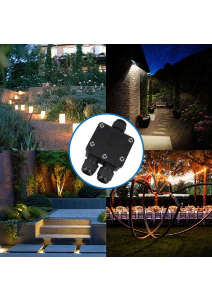 4-15 mm Kablo Için 3 Kablo Konnektörü ile 2set Su Geçirmez Bağlantı Kutusu IP68 Dış Bezi Elektrik Bağlantı Kutusu (Yurt Dışından) indirimleri