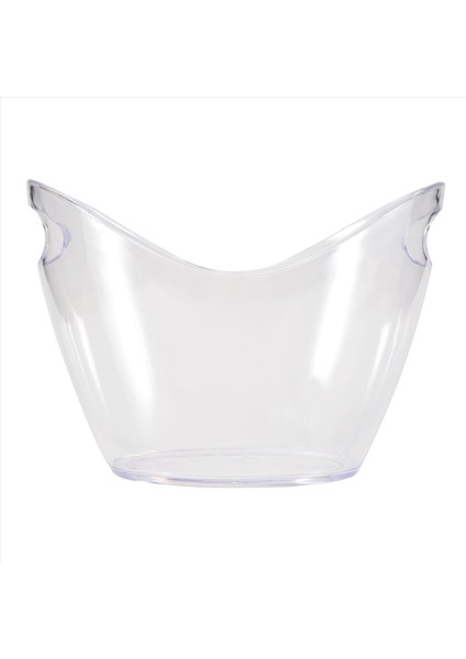 Şeffaf Ingot Buz Kovası Kırmızı Şarap Kovası Buz Kovası Akrilik Ktv Bira Kepçe S (Yurt Dışından)