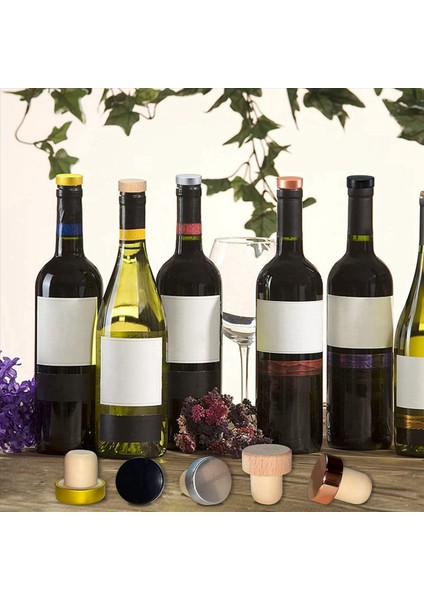 90PCS Şarap Şişesi Durdurucu T Şekilli Şarap Durdurucu Tatma Değiştirme Yeniden Kullanılabilir Cam Bira Şişesi Sızdırmazlık (Yurt Dışından) indirimleri