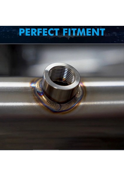 4pcs Otomobil Egzoz Borusu Modifikasyonu Montaj Tabanı Kaynak Somun Azot ve Oksijen Sensörü Taban Yuvarlak Somun M18X1 5 (Yurt Dışından) fırsatları